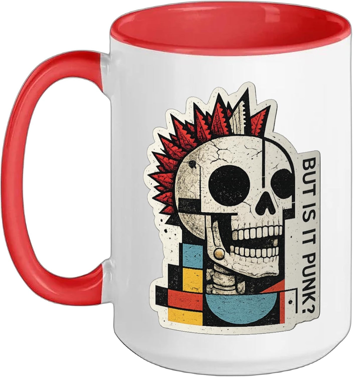 Art Punk Humor Ceramic Mug