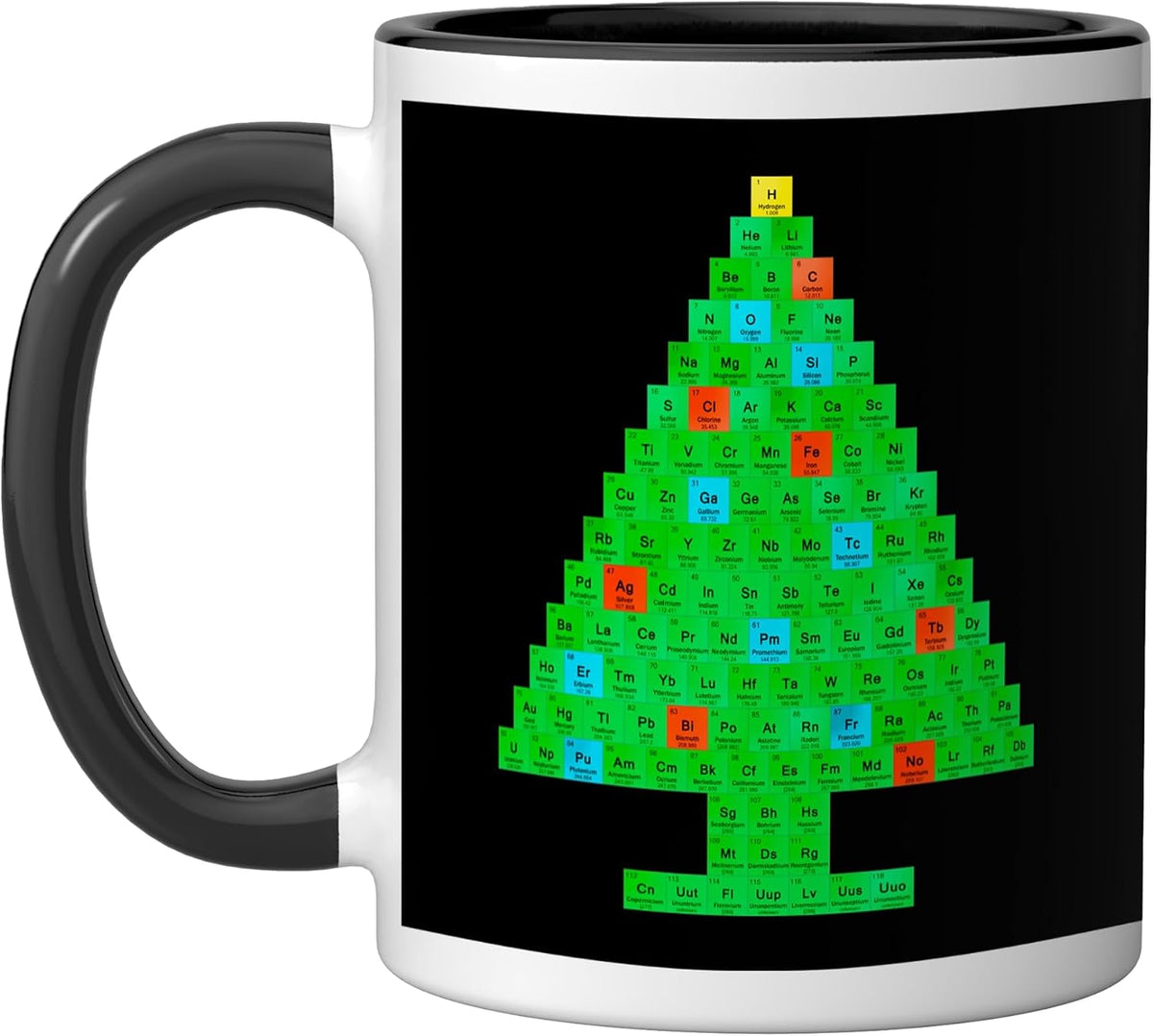 Chemist Tree Shirt Oh Chemistry Ugly Christmas Sweater Ceramic Mug