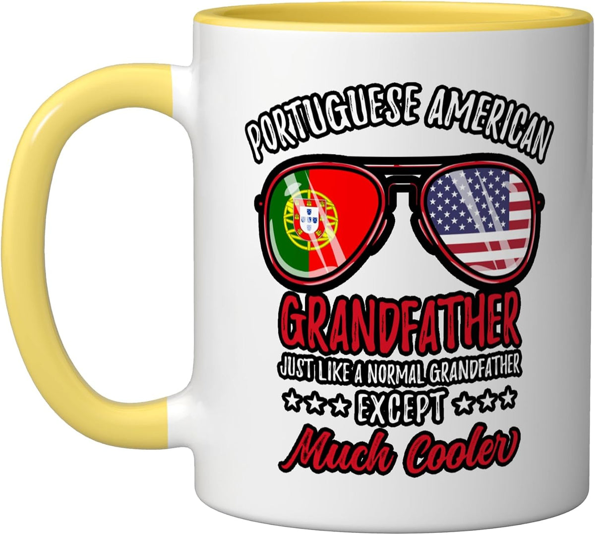 Funny Portuguese American Grandfather Ceramic Mug