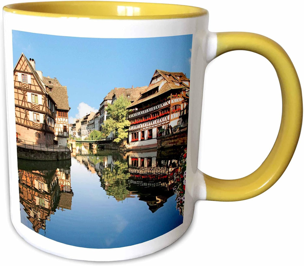 Timbered Houses, La Petite France Ceramic Mug