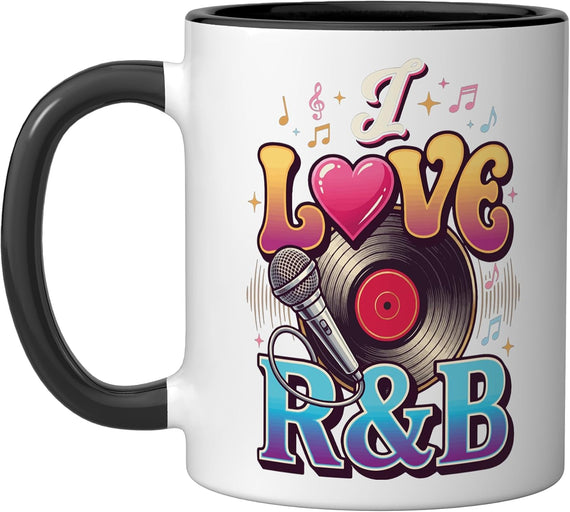 I Love R&B Ceramic Mug