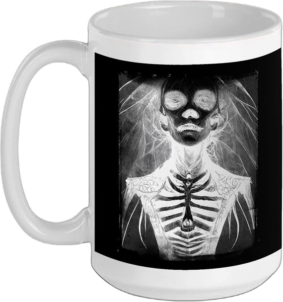 Dark Art Aesthetic Grunge Fairy Gothic Horror Ceramic Mug