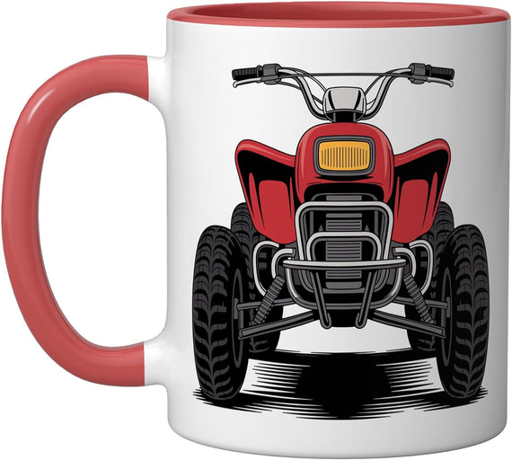 Best Atv Art For Men Women Kids Atv Rider Quad Dirt Racer Ceramic Mug