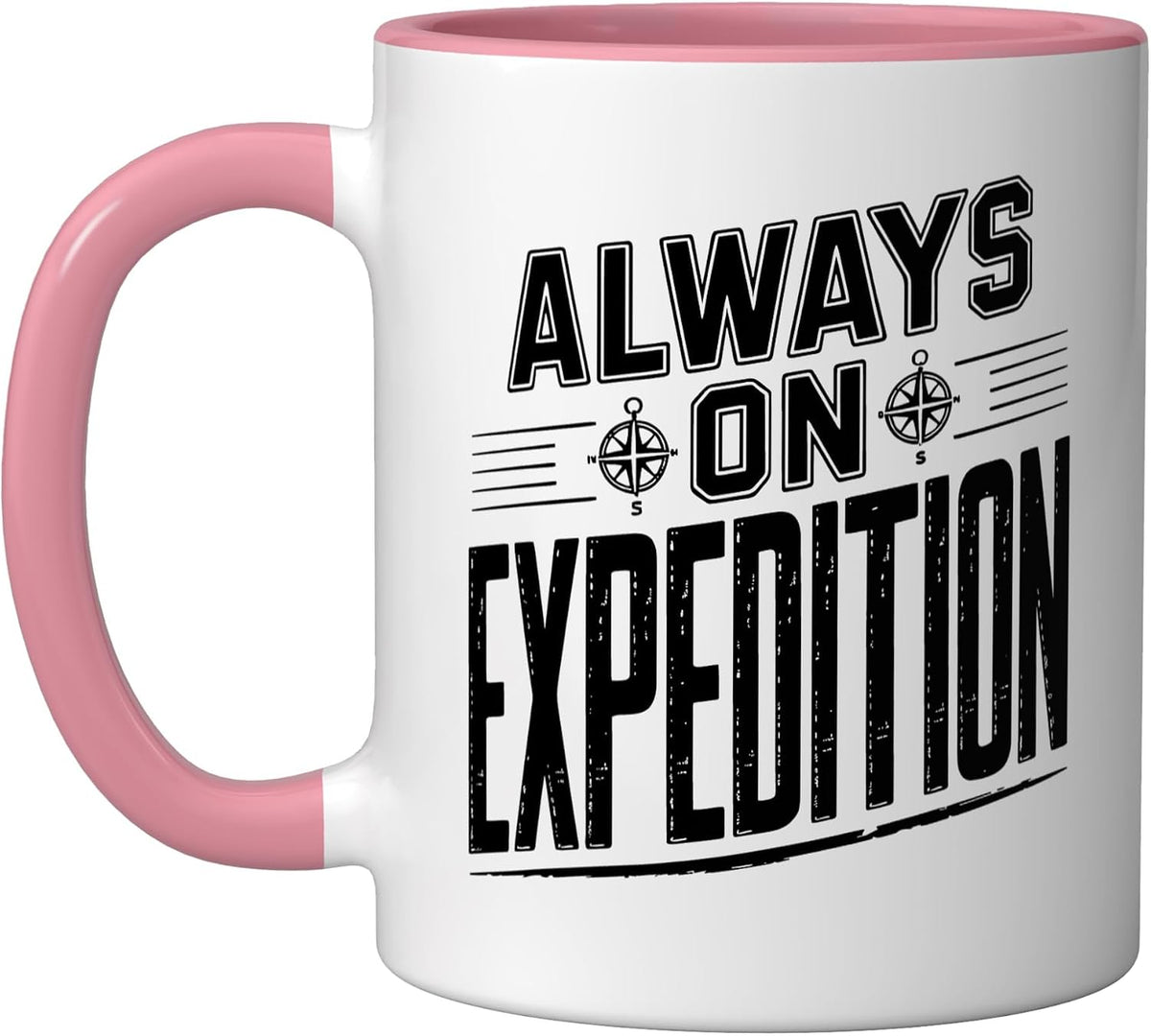 Sea Kayak Expedition Multi Day Coastal Trip Paddler Paddle Ceramic Mug