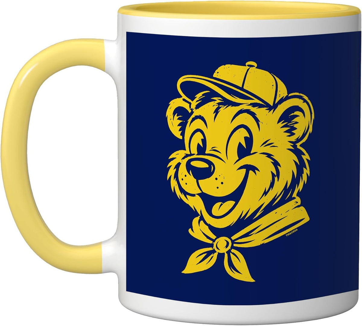 Bear Cub Vintage Cartoon Style Cub Scouts Retro Ceramic Mug