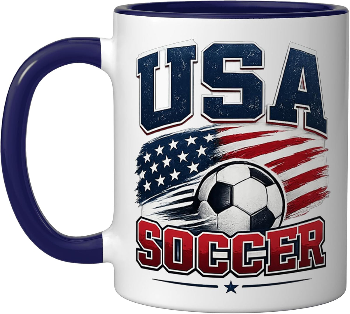 Soccer Football- World 2026 Usa Ceramic Mug