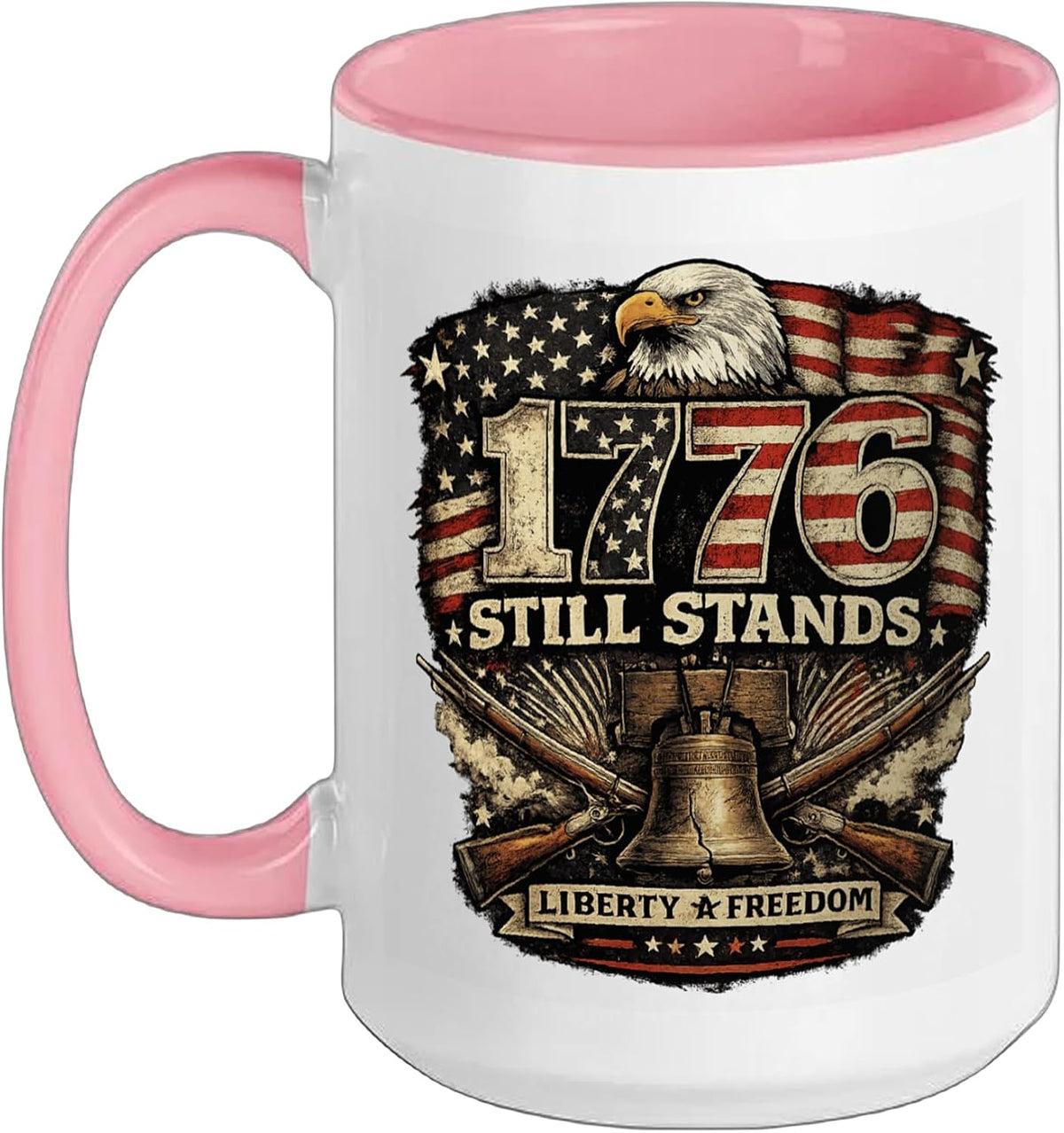 250 America Liberty July 4th Ceramic Mug