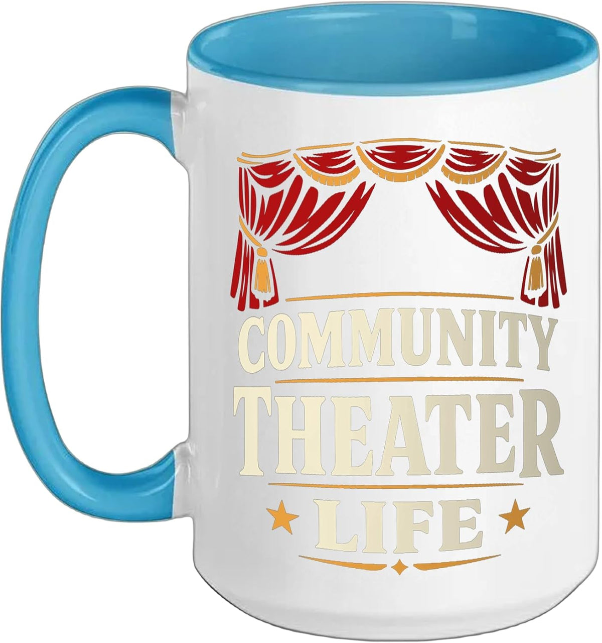 Community Theater Actor Stage Actor Theater Cast Ceramic Mug