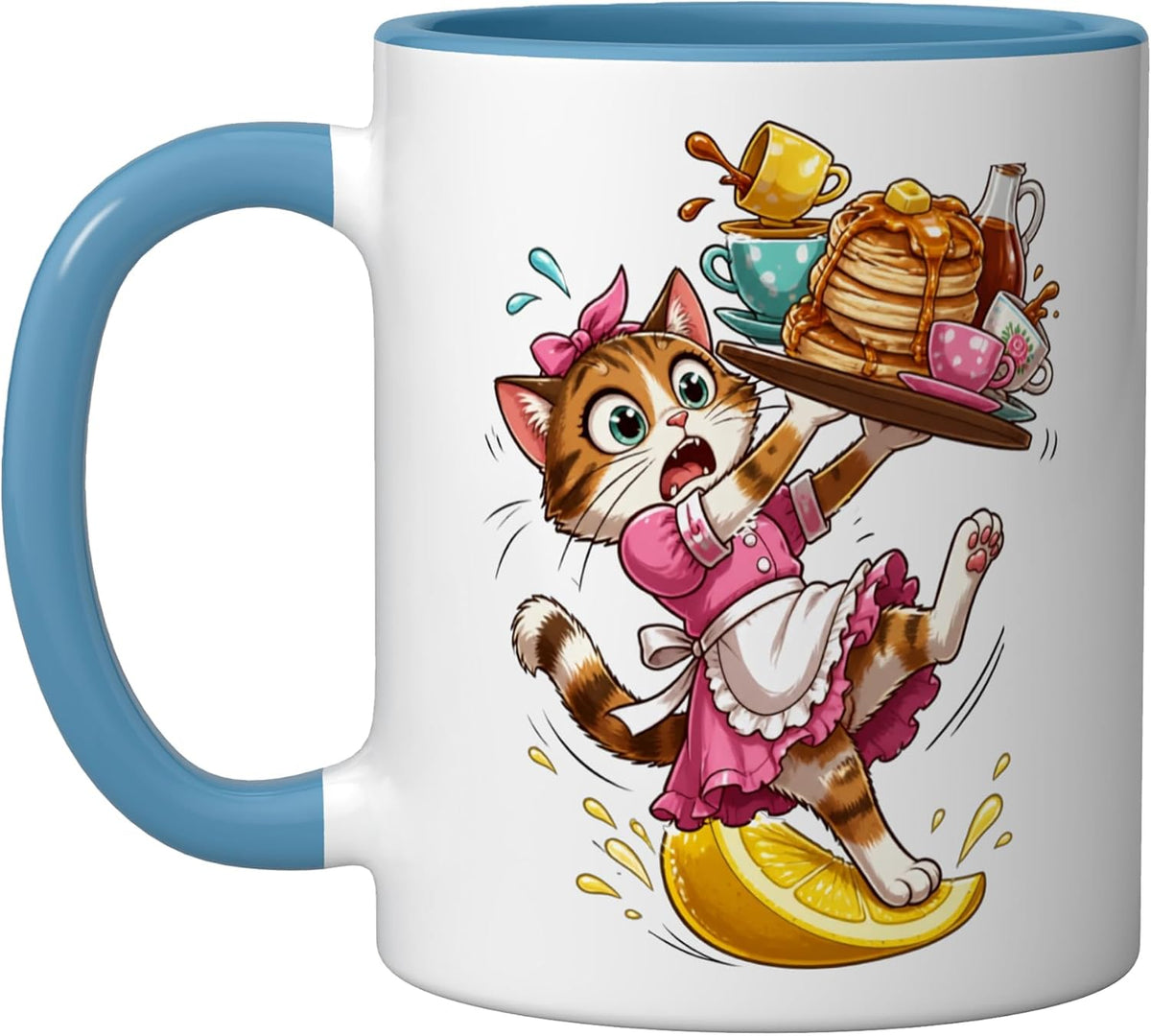 Cat Motif Art Design Gifts Cute Kitten Ceramic Mug
