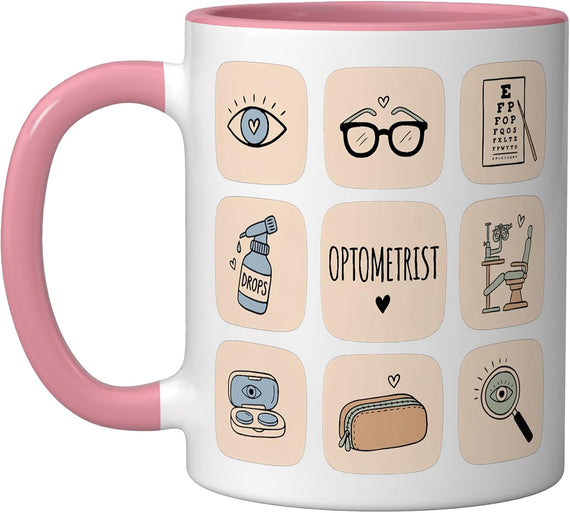 Optometrist Doctor Of Optometry Od Optometrists Ceramic Mug
