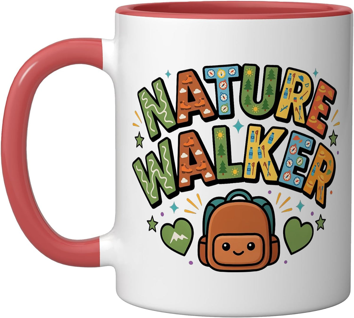 Nature Walking Rambling Strolling Country Outdoor Ceramic Mug