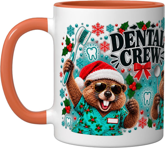 Funny Dental Practice or a Office Team Christmas Ceramic Mug