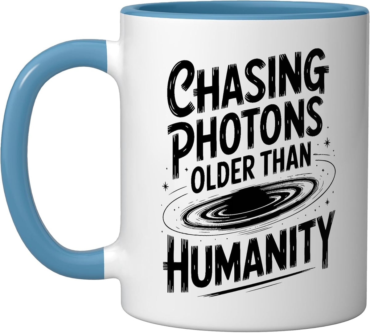 Astronomer Stargazing Telescope Photons Astronomy Ceramic Mug