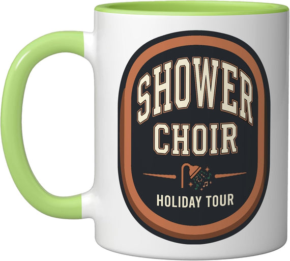 Shower Choir Christmas Carolers Mug