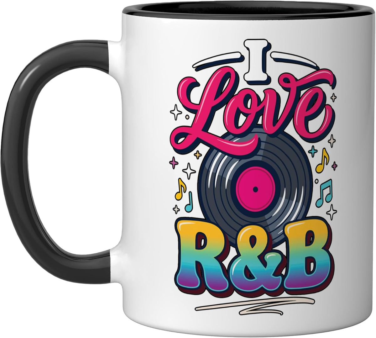 I Love R&B Ceramic Mug
