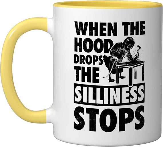 Welder Goose Welding Fabricator Metalworker Ceramic Mug