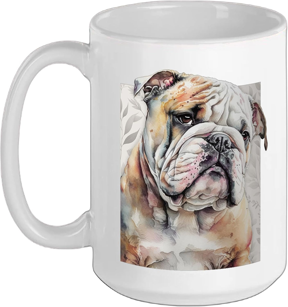 Bulldog Art Ceramic Mug