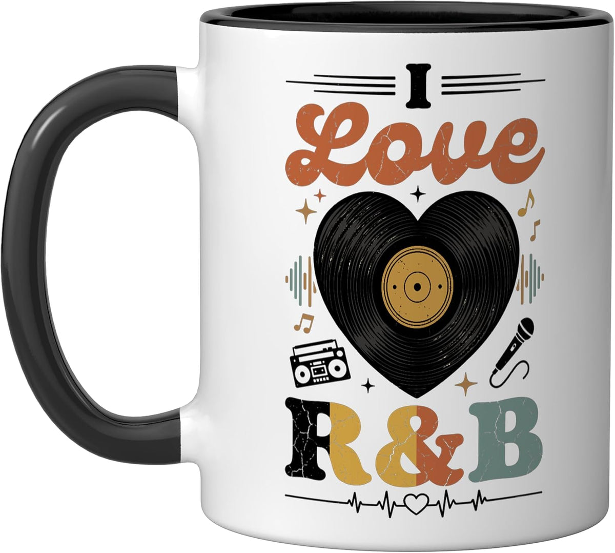 I Love R&B Ceramic Mug