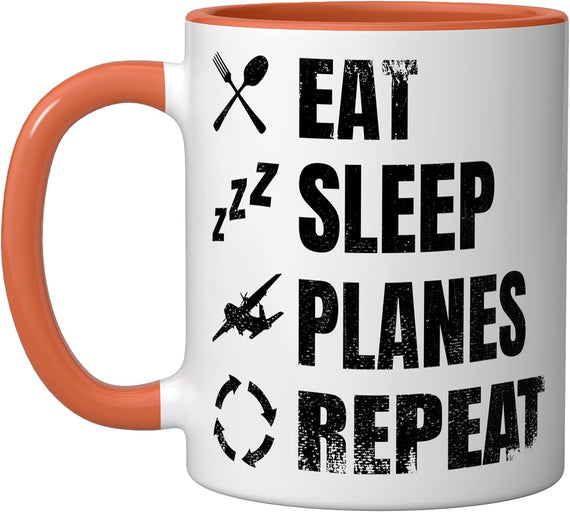 Plane Spotter Aviation Lover Ceramic Mug