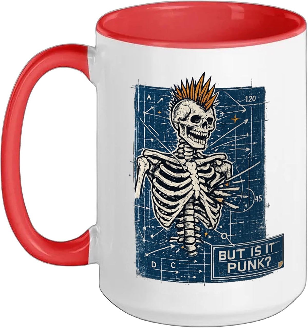 Art Punk Humor Ceramic Mug