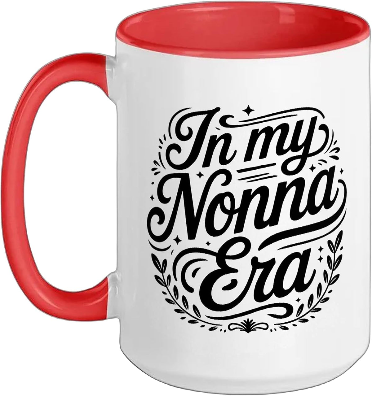 Nonna Era Funny Italian Grandma Proud Life Christmas Ceramic Mug