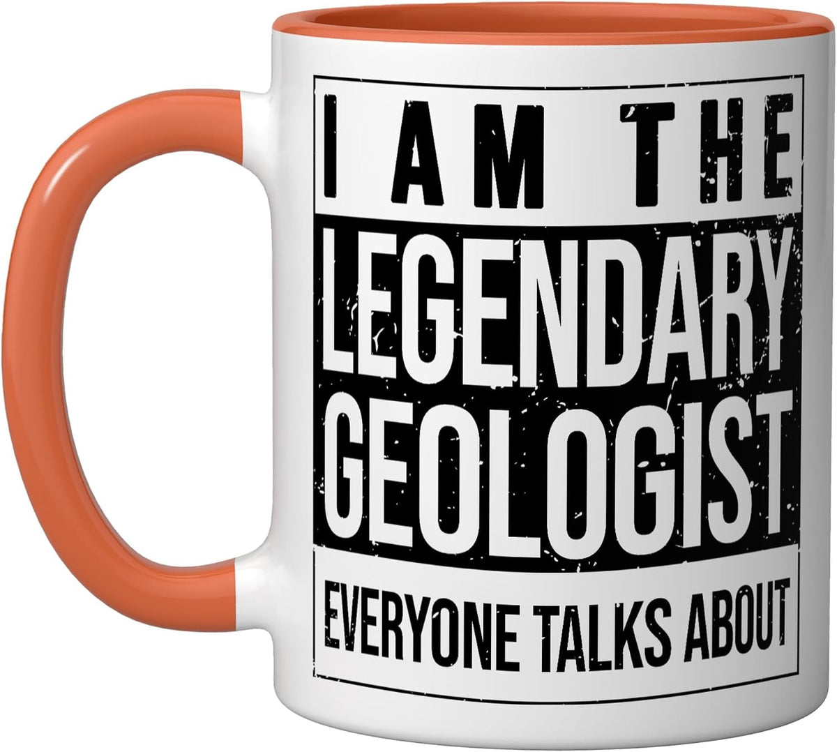 Geology Birthday Born Geologist Ceramic Mug