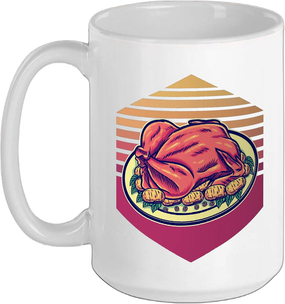 Thanksgiving Turkey Ceramic Mug