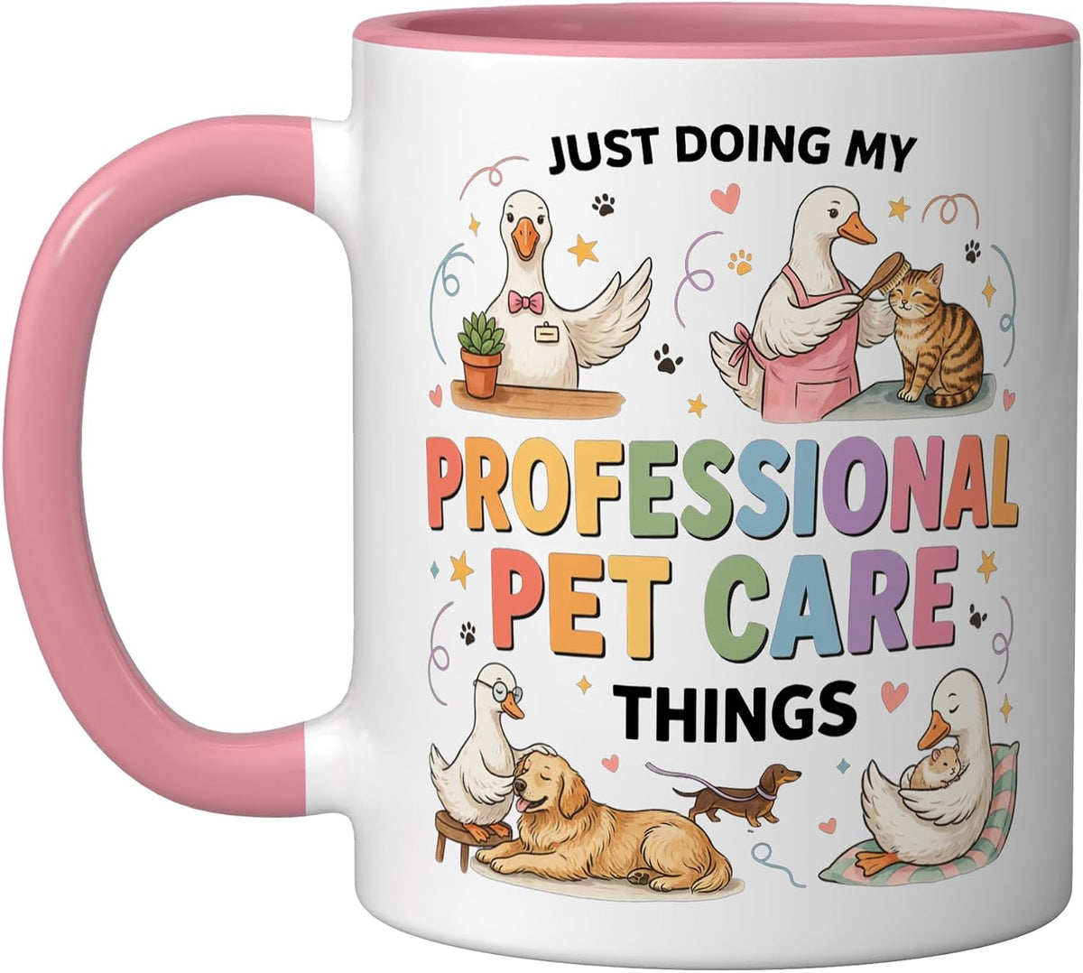 Professional Pet Care Pet Sitter Dog Walker Groomer Ceramic Mug