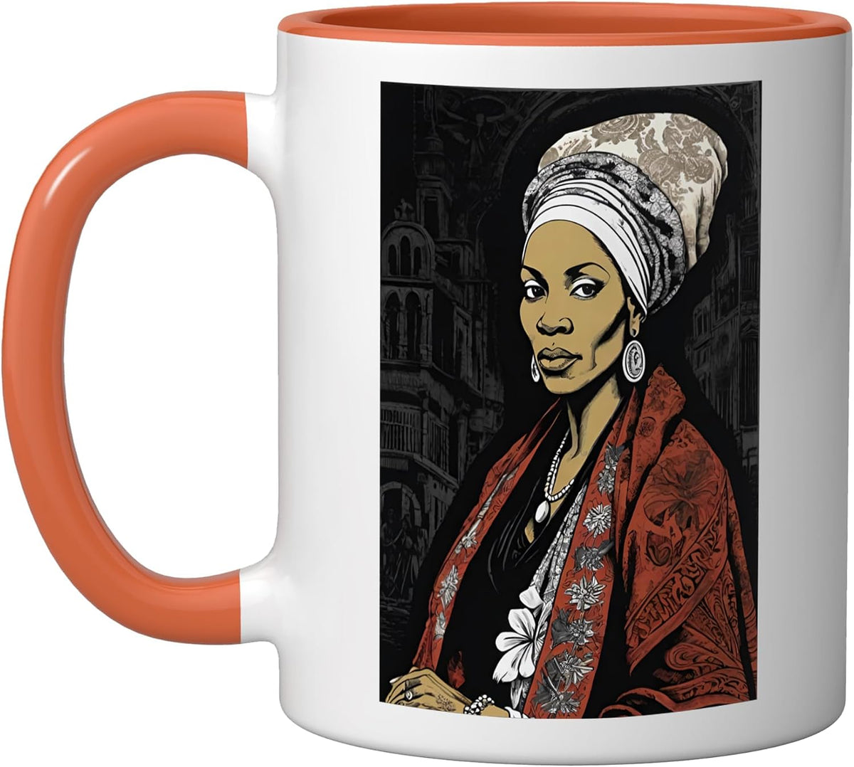 Marie Laveau - Voodoo Queen Of New Orleans Artwork Ceramic Mug