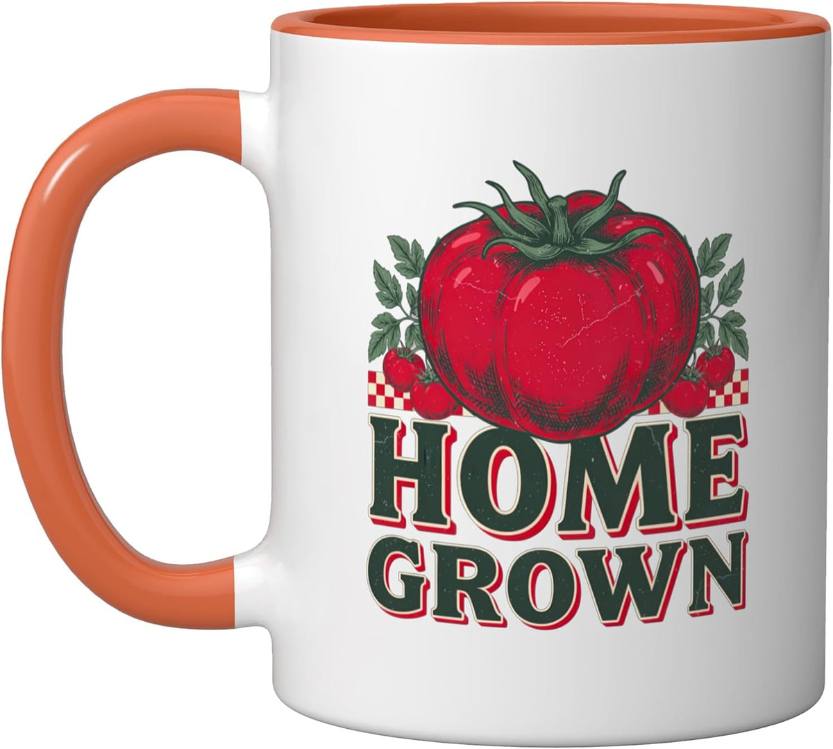 Home Giant Red Tomato Garden Grown Vegetable Gardener Ceramic Mug