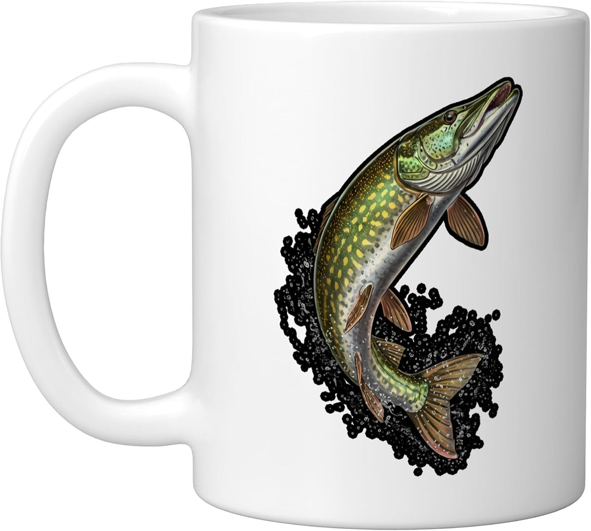 Fishermen And Anglers Muskie Fishing Ceramic Mug
