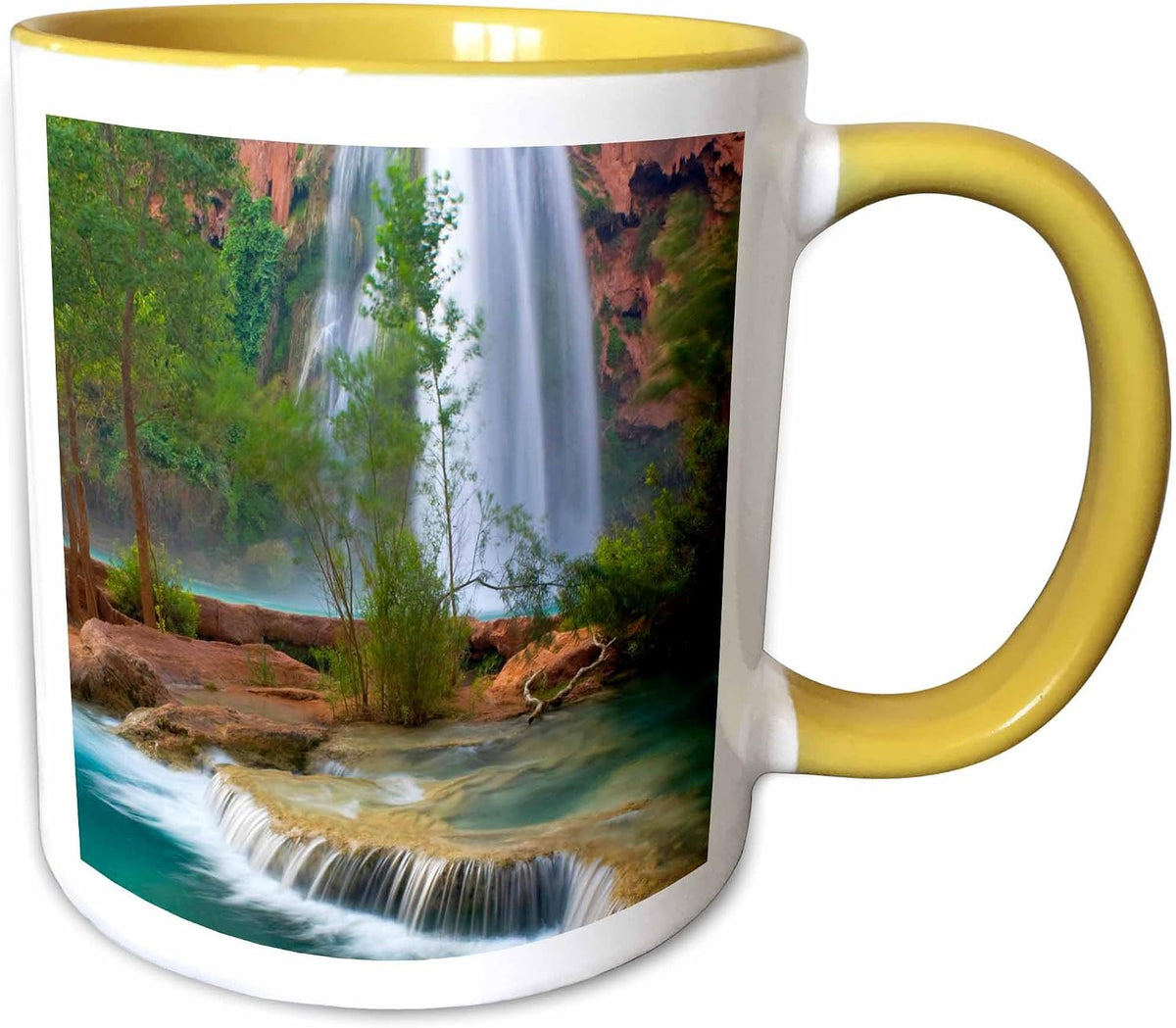 Arizona, Havasu Canyon, Havasu Waterfalls Ceramic Mug