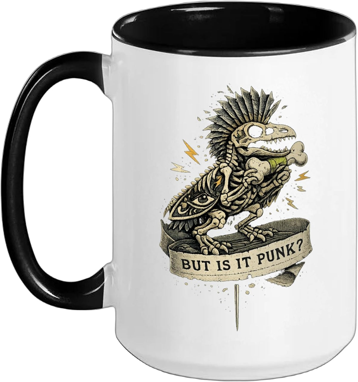 Art Punk Humor Ceramic Mug