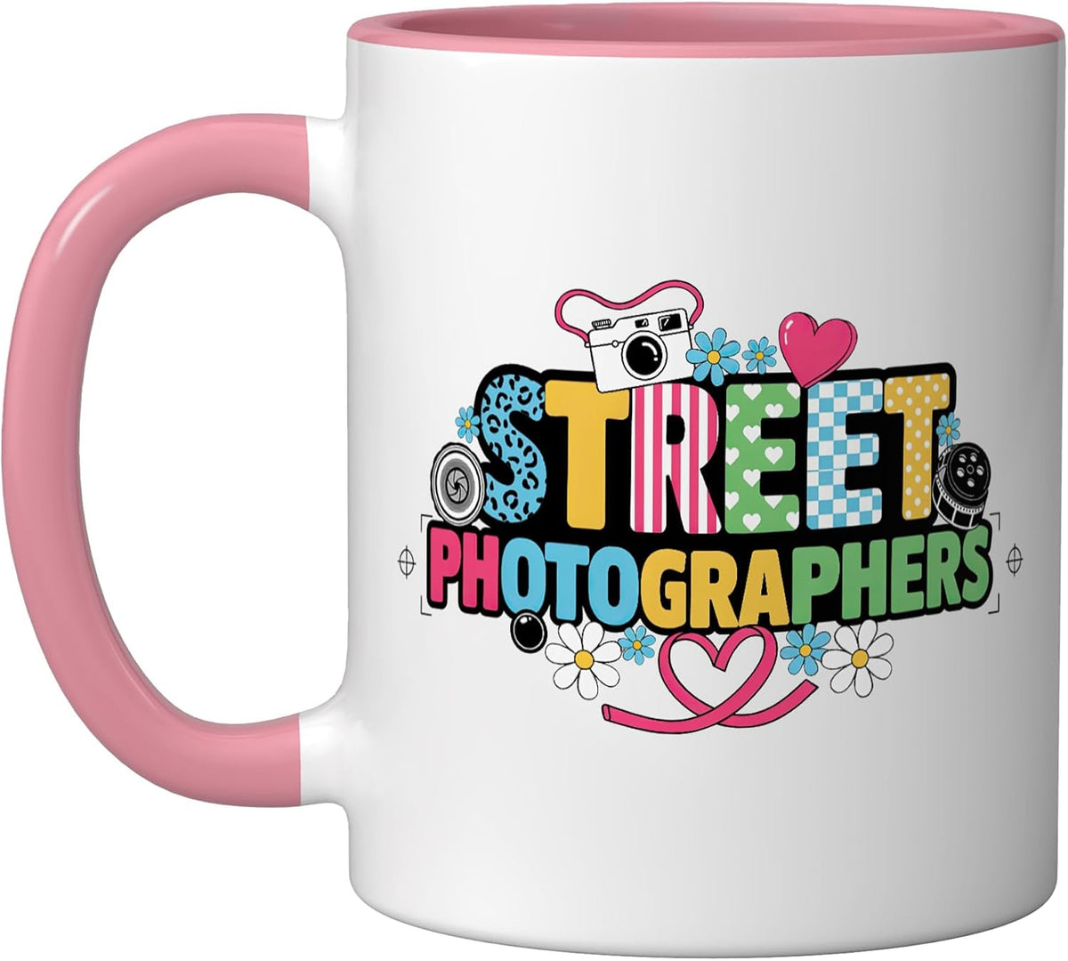 Street Photography Candid Urban Shooter Capture Ceramic Mug