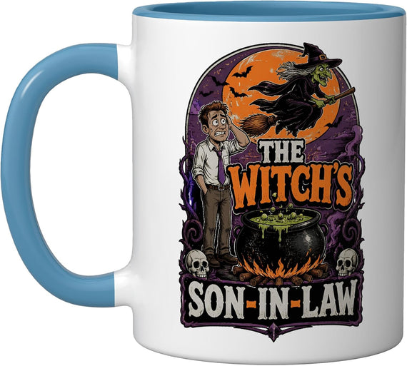 The Witchs Son In Law Halloween Humor Ceramic Mug