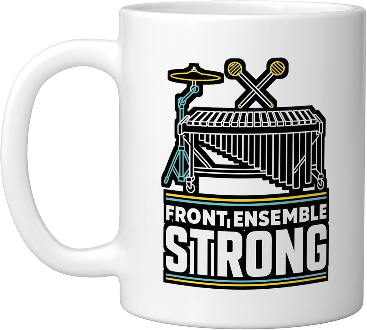 Strong Front Ensemble Cheerleading Squad Ceramic Mug