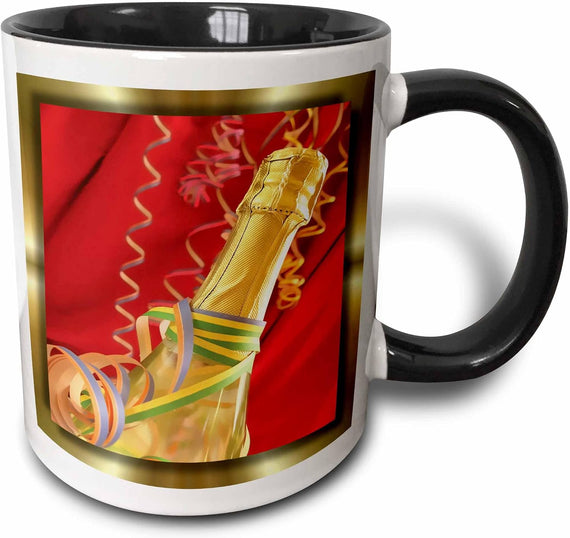 Bubbly New Year Ceramic Mug