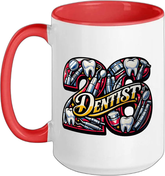 Dentist Dental Tools 28 Profession Ceramic Mug