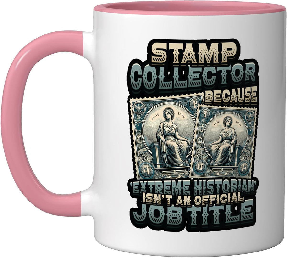 Stamp Collecting History Stamp Collector Ceramic Mug