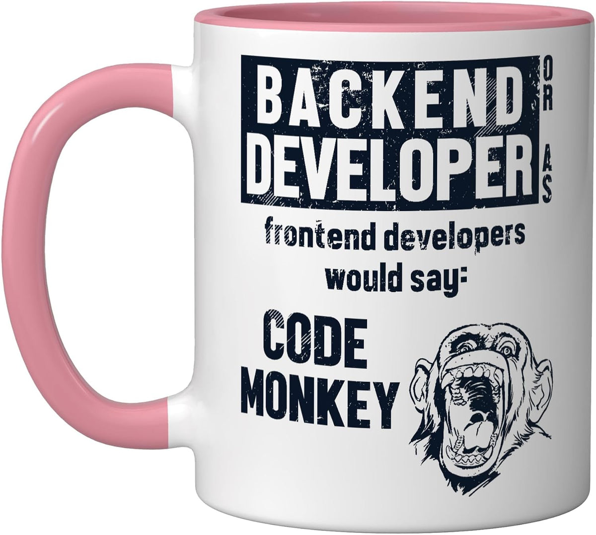 Backend Developer Coder Engineer Software Developer Ceramic Mug