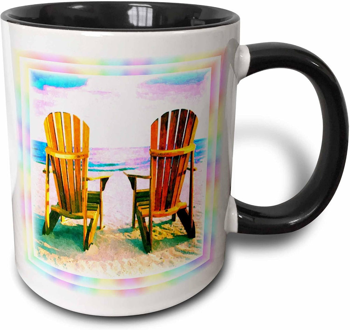Adirondack Chairs Ceramic Mug