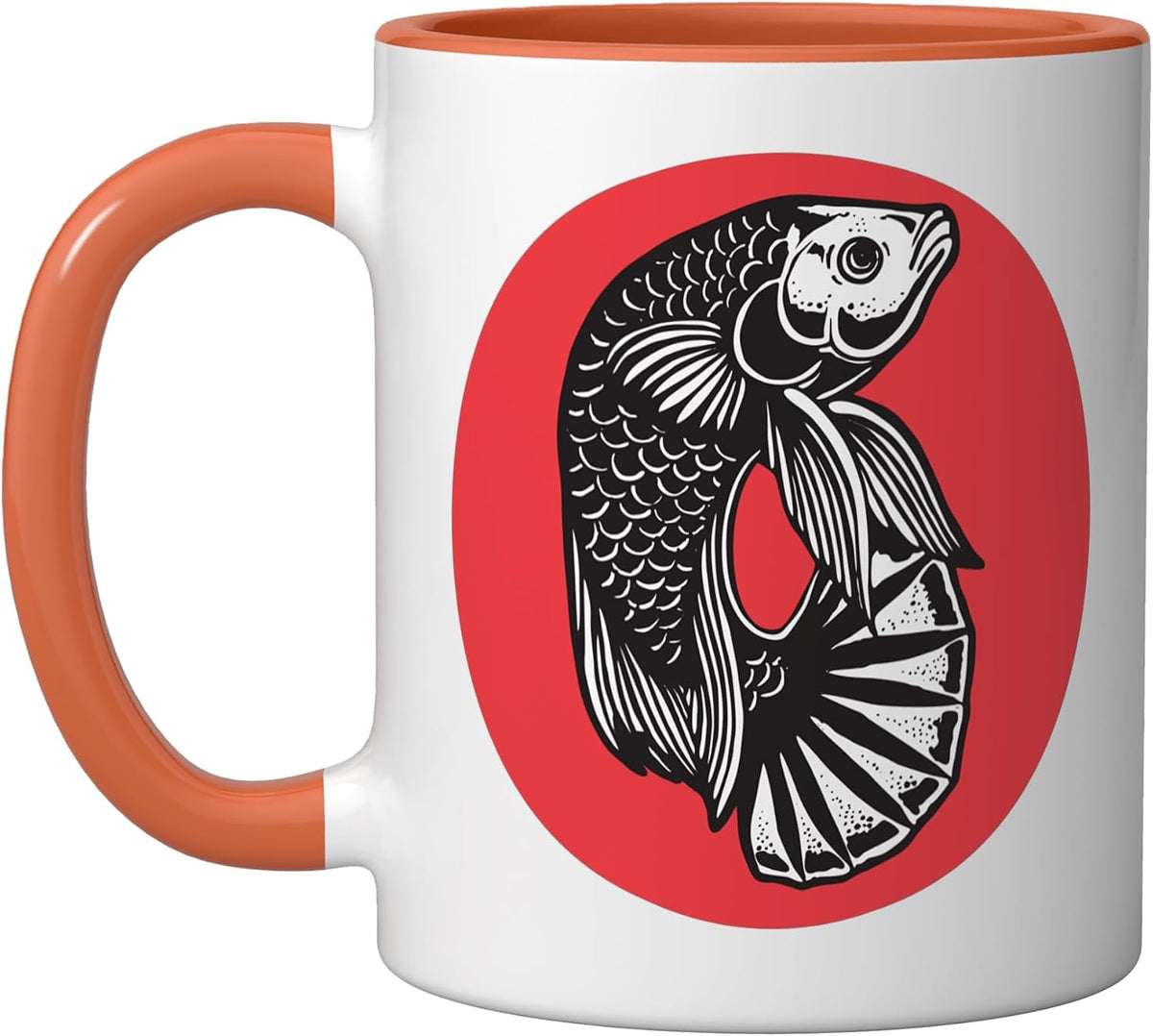 Betta Fish Ceramic Mug
