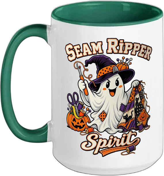 Seam Ripper Spirit Halloween Quilting Mug