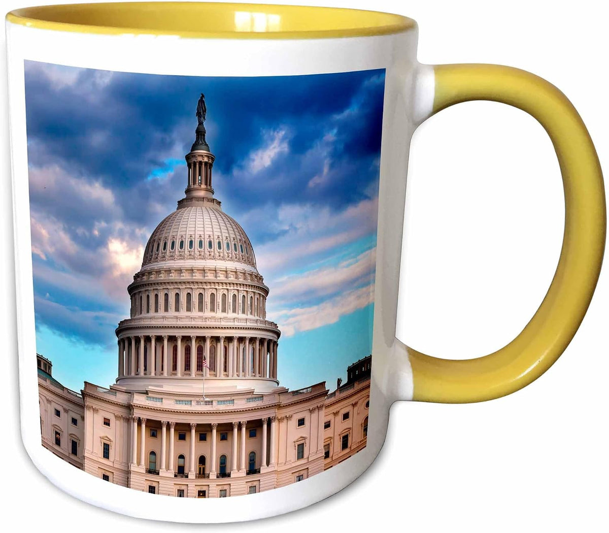 Us Capitol Building, Washington Dc Ceramic Mug