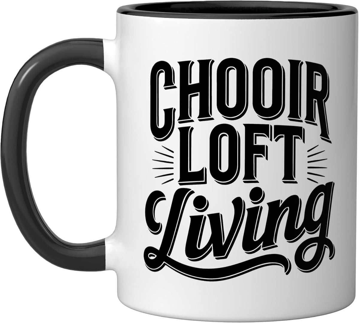Gospel Choir Loft Church Singer Sanctuary Praise Worship Ceramic Mug