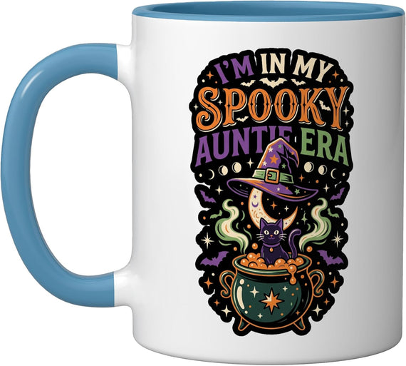 In My Spooky Auntie Era Auntie Halloween Aunt Ceramic Mug