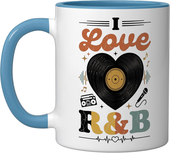 I Love R&B Ceramic Mug