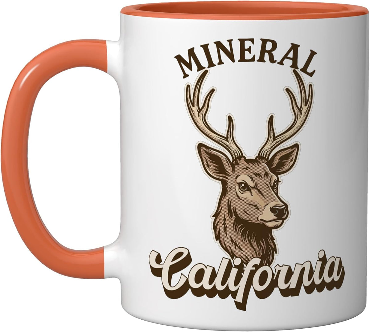 Mineral California Ca Outdoors Deer Hunting Souvenir Ceramic Mug