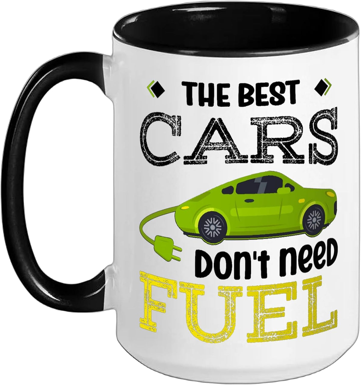 Electric Car Vehicle E-Car Enthusiast Ceramic Mug