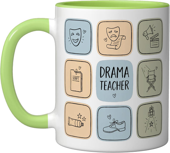 Drama Teacher Theater Theatre Instructor Educator Acting Ceramic Mug